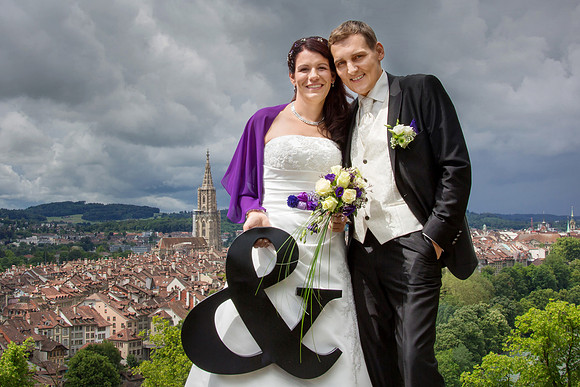 Wedding couple Rosengarten Bern - fotoelvey.ch